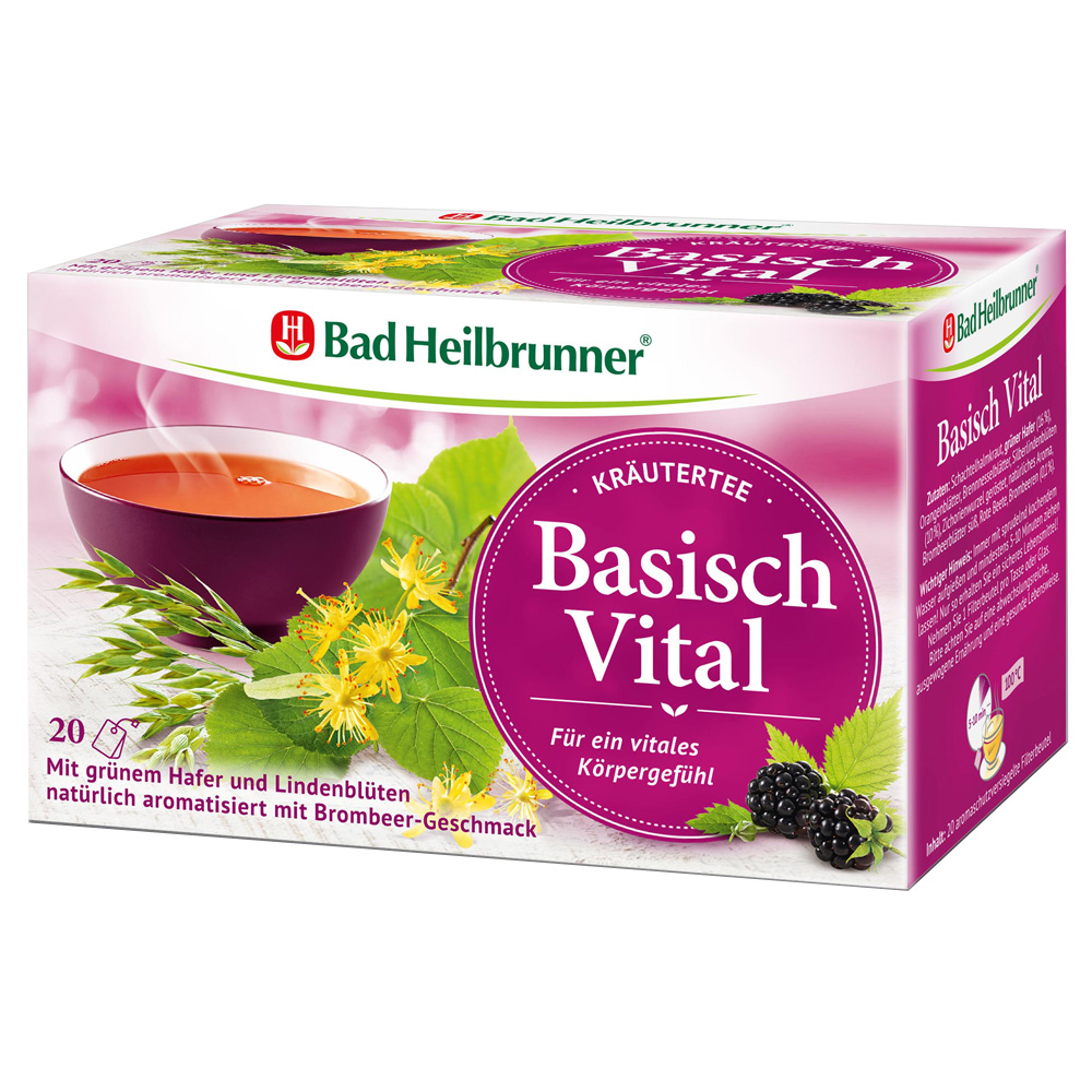Bad Heilbrunner® Basisch Vital Kräutertee