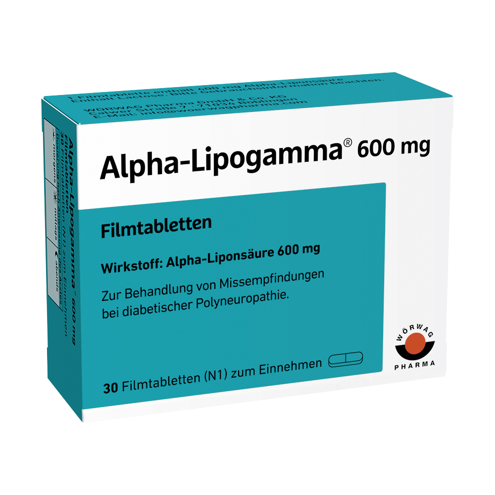 Alpha-Lipogamma® 600 Filmtabletten