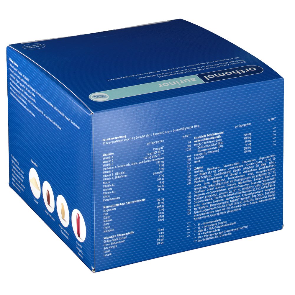 Orthomol Aurinor® Granulat/Kapseln - shop-apotheke.com