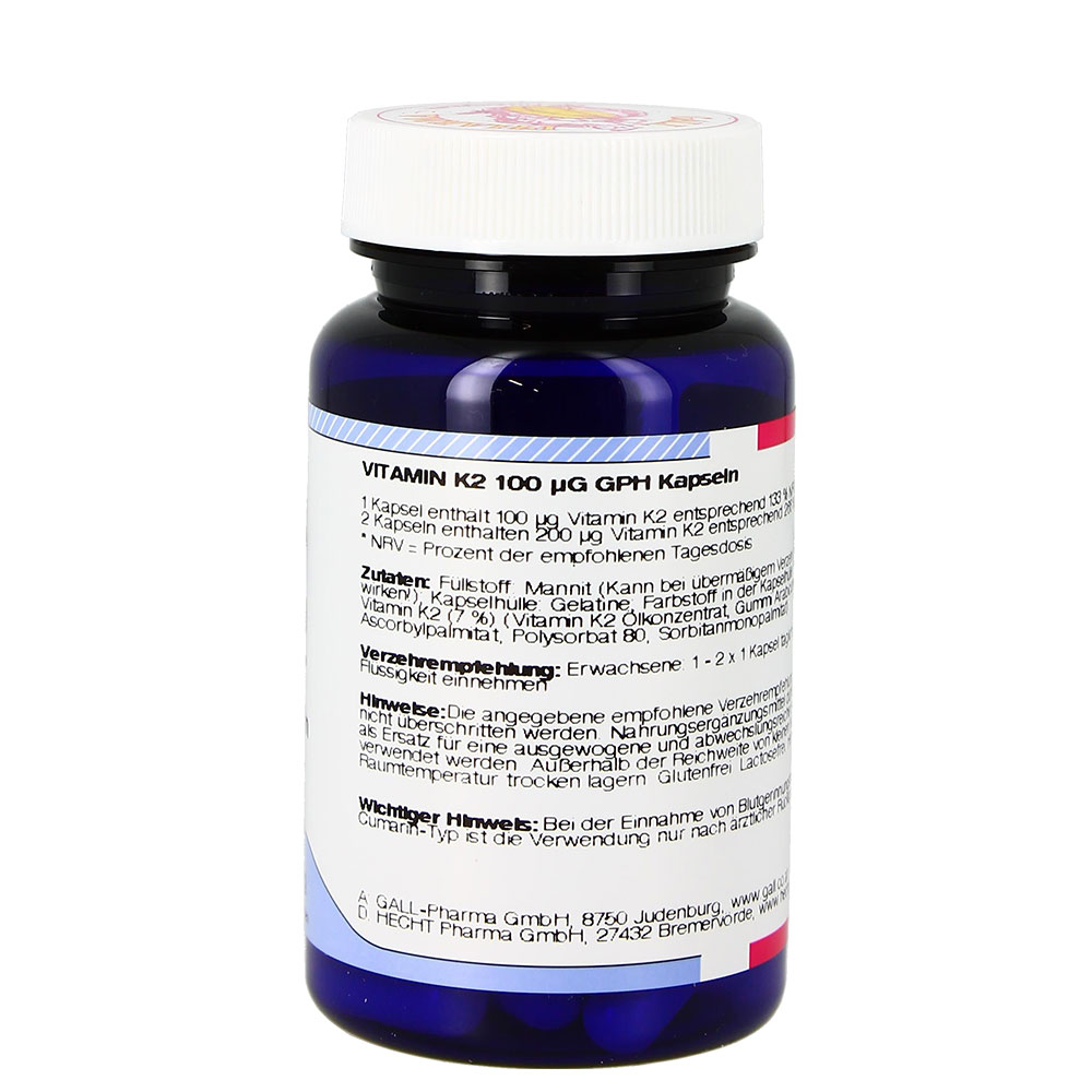 GALL PHARMA Vitamin K2 100µg GPH Kapseln