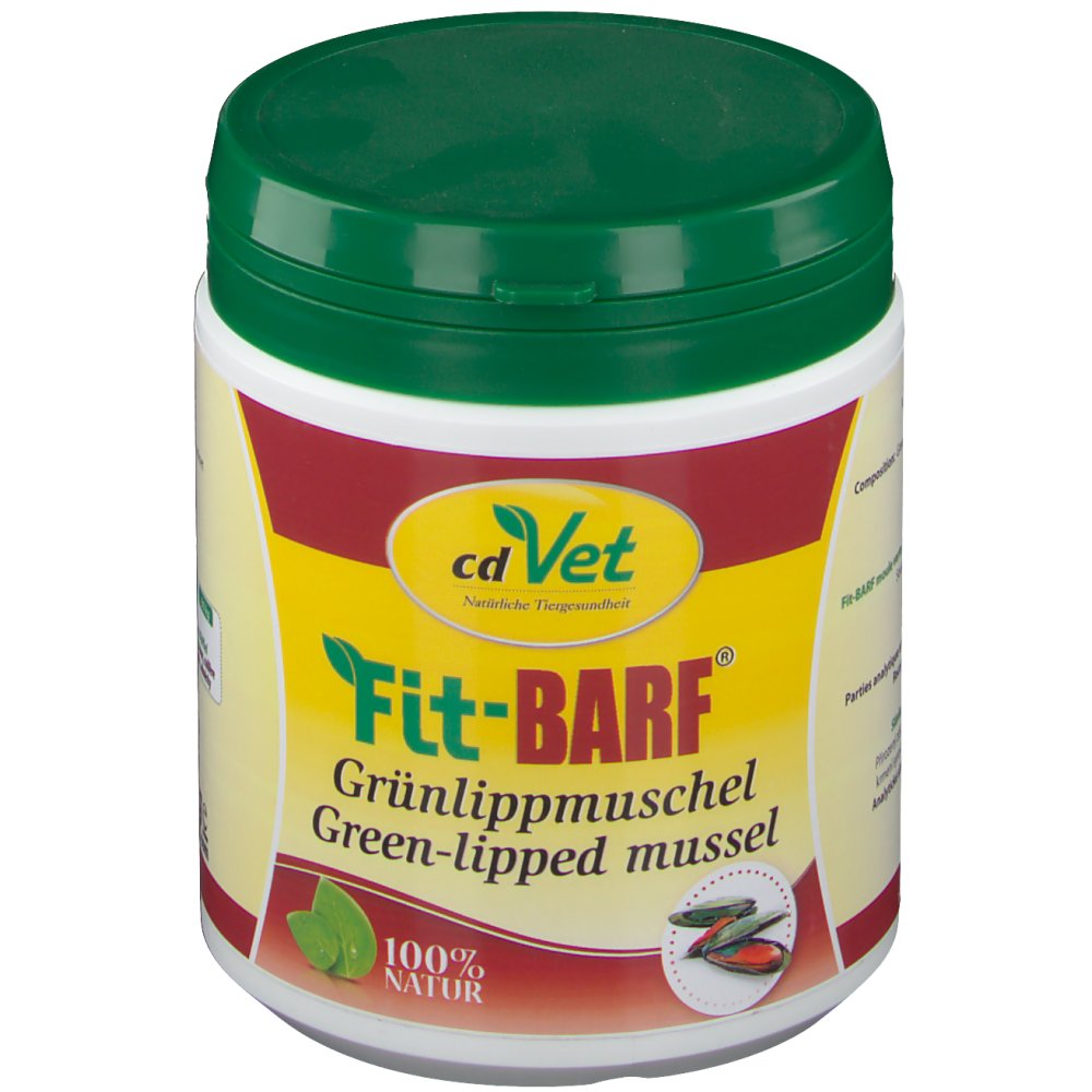 cd Vet Fit-BARF Grünlippmuschel für Hunde und Katzen (400 g) - Pulver - cd Vet Naturprodukte GmbH cd Vet Fit-BARF Grünlippmuschel für Hunde und Katzen (400 g) - Pulver - cd Vet Naturprodukte GmbH