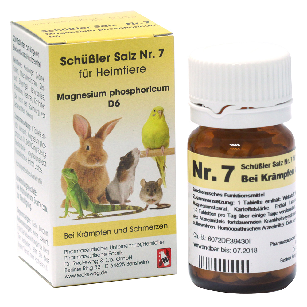 Schüßler Salz Nr. 7 für Heimtiere Magnesium phosphoricum D6 - shop