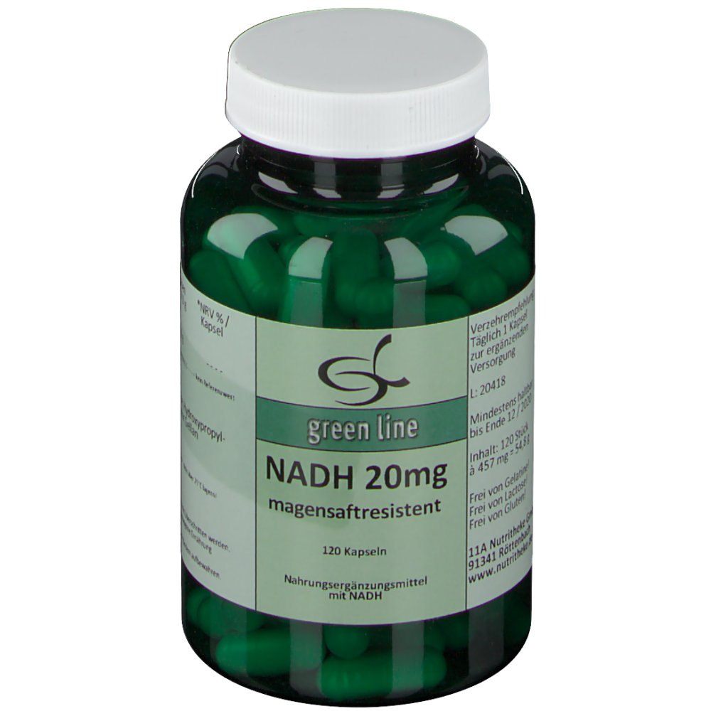 NADH 20mg 60 Capsule Vegane, Testato In Laboratorio, Alta Forza - Foto 3