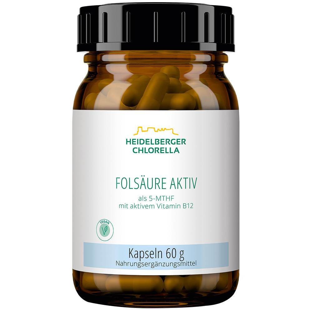 Heidelberger Chlorella® Folsäure Aktiv + Vit. B12 Aktiv - Shop-apotheke.com