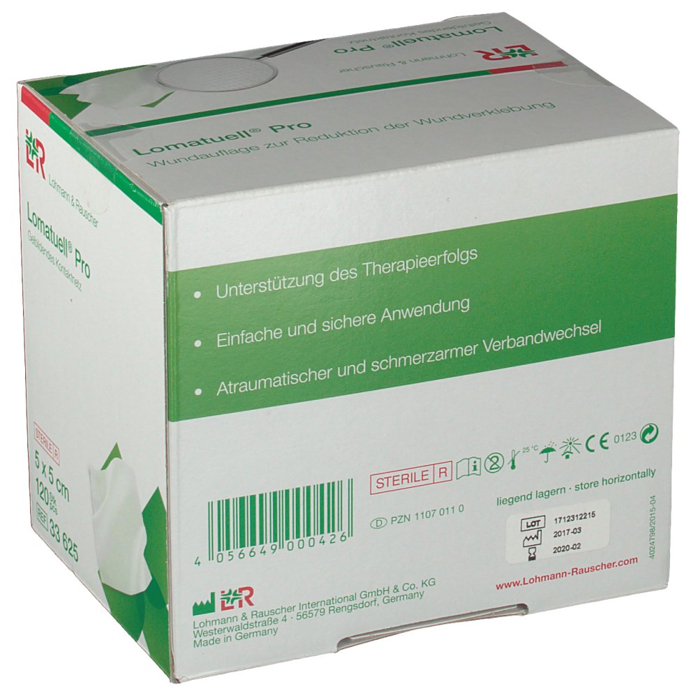 Lomatuell® Pro 5 cm x 5 cm steril - shop-apotheke.com