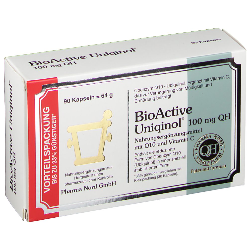 Pharma Nord® BioActive Uniqinol® 100 mg QH