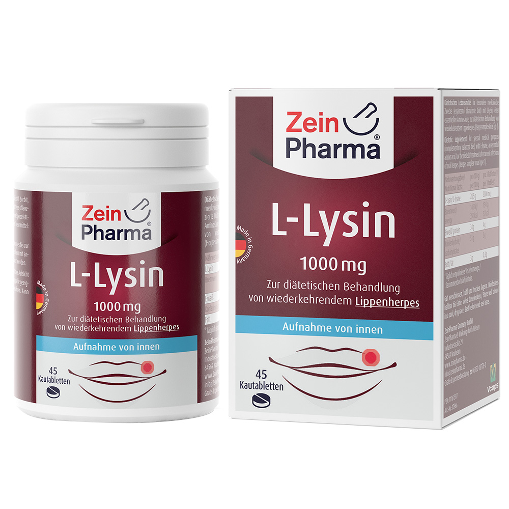 ZeinPharma® L-Lysin 1000 mg