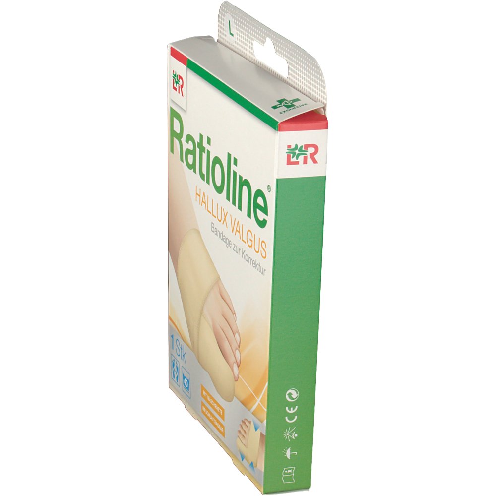 Ratioline® Hallux Valgus Bandage L - shop-apotheke.com