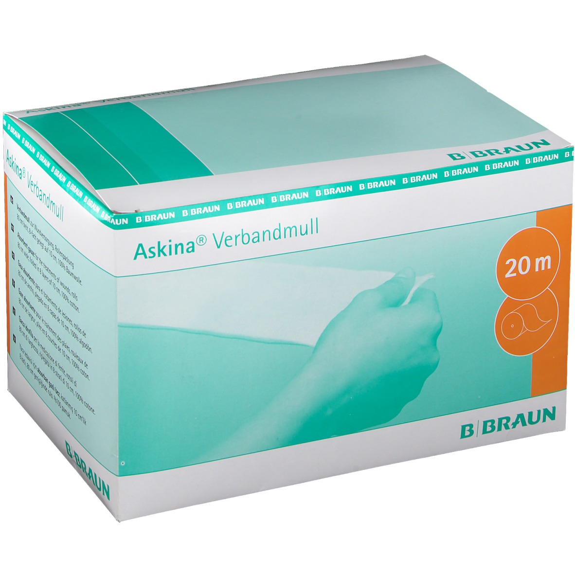 Askina® Verbandmull 80 cm x 20 m