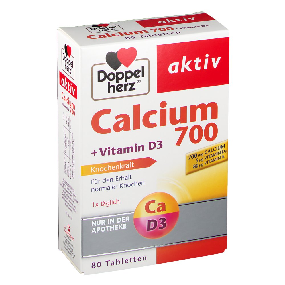 Doppelherz Calcium 700 + D3 - Shop-apotheke.com