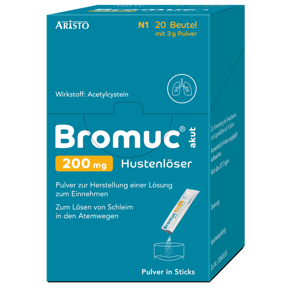 Bromuc® akut 200 mg Hustenlöser