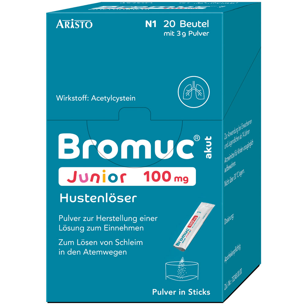 Bromuc® akut junior 100 mg Hustenlöser