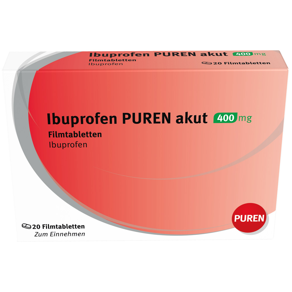 Ibuprofen Puren Akut 400 mg