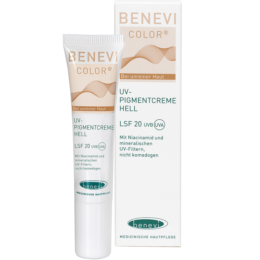 Benevi Color® UV-Pigmentcreme hell