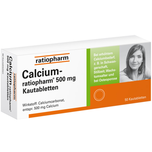 Calcium-ratiopharm® 500 mg