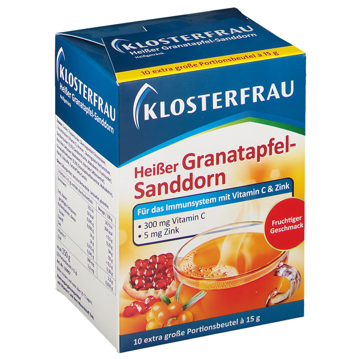 Klosterfrau Broncholind® Heißer Granatapfel-Sanddorn