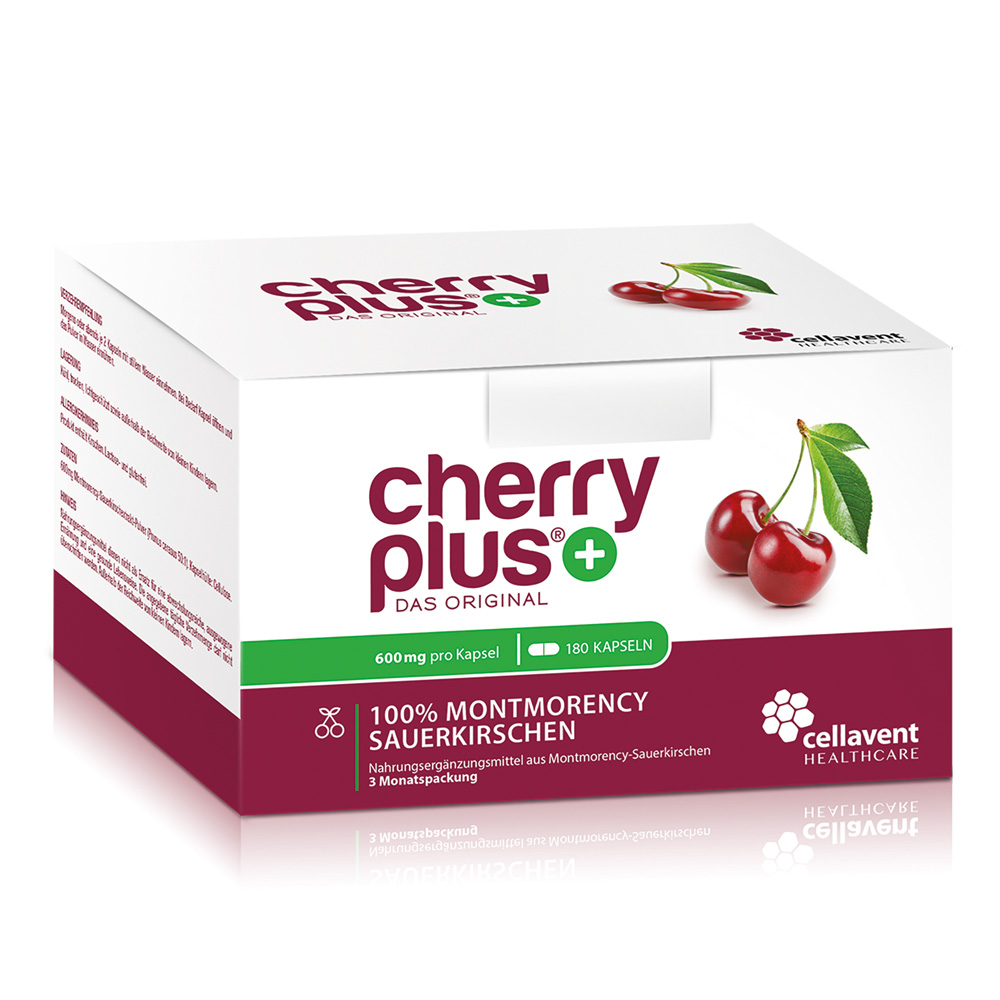 cherry plus+ 100 Montmorency Sauerkirschen Kapseln