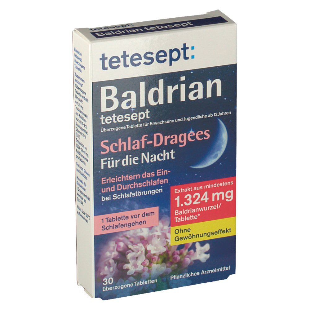 Tetesept® Baldrian Für Die Nacht Schlaf-Dragees - Shop-apotheke.com