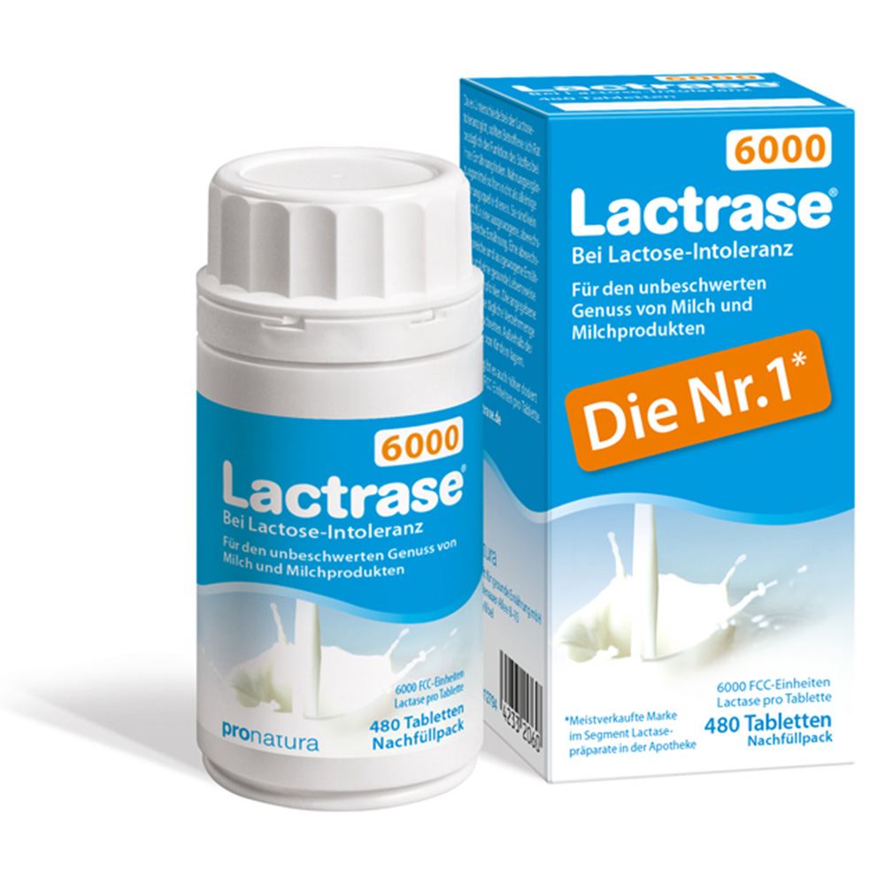 Lactrase® 6000 FCC Tabletten Klickspender Nachfüllpack