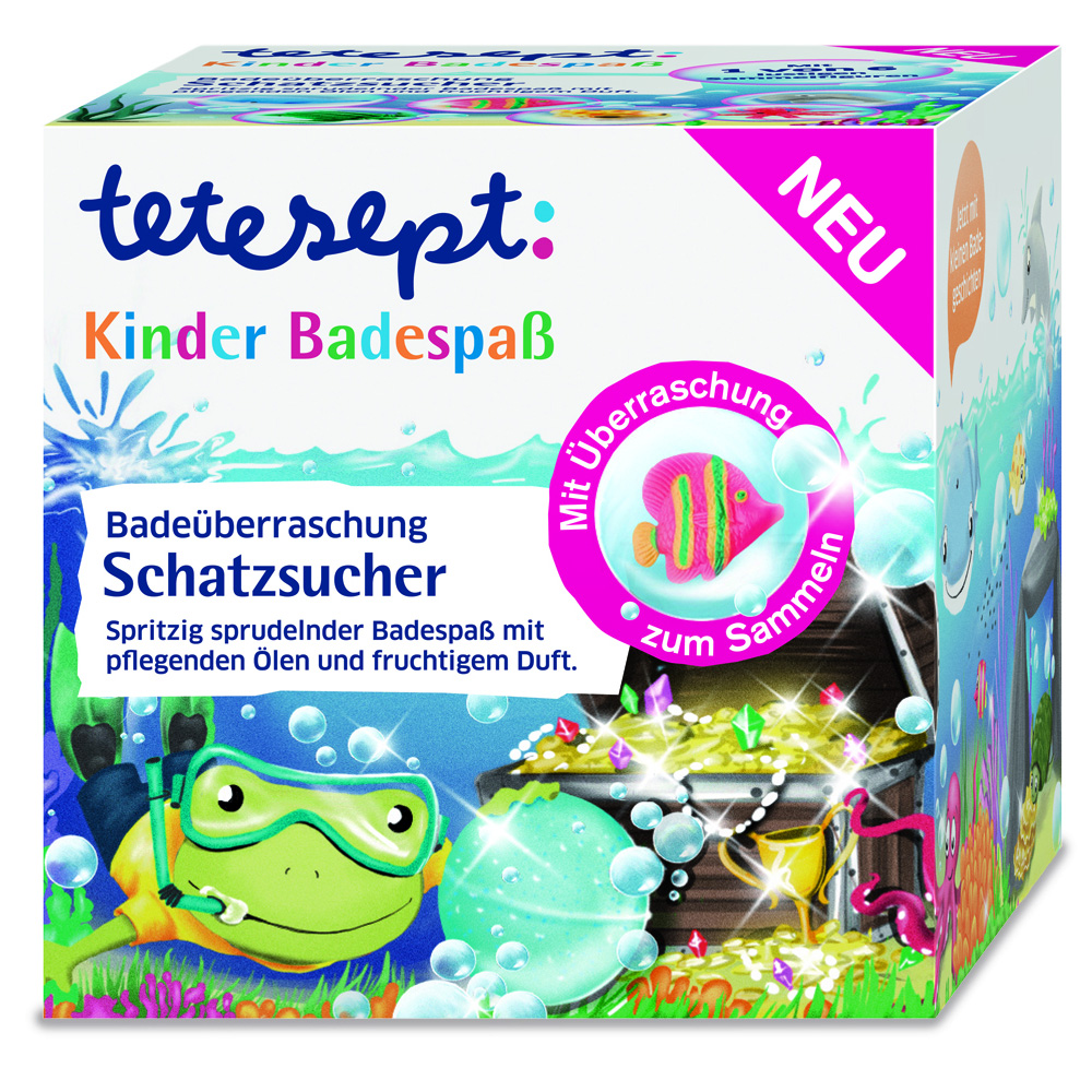 tetesept® Kinder Badespaß Schatzsucher