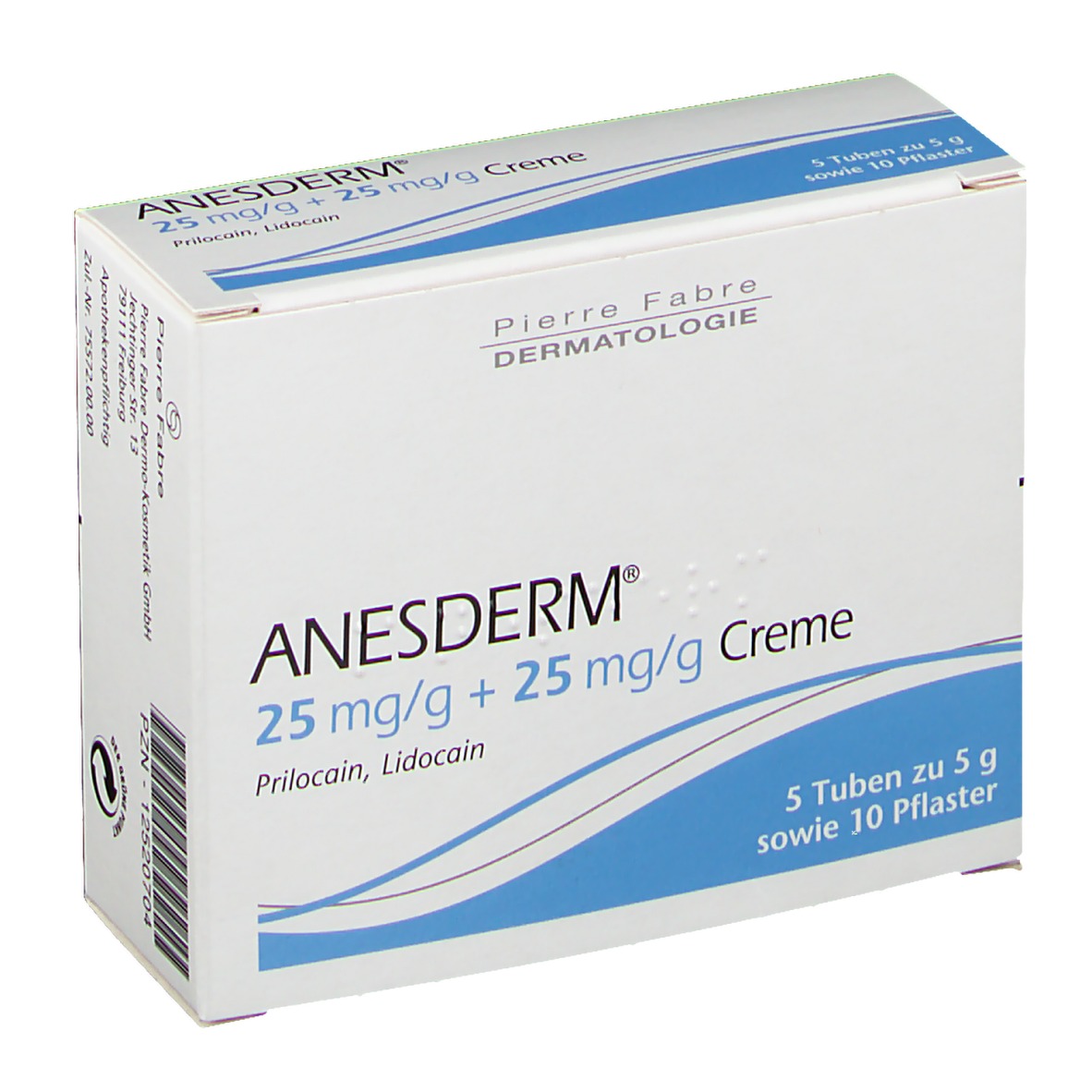 Anesderm® 25 mg/g + 25 mg/g