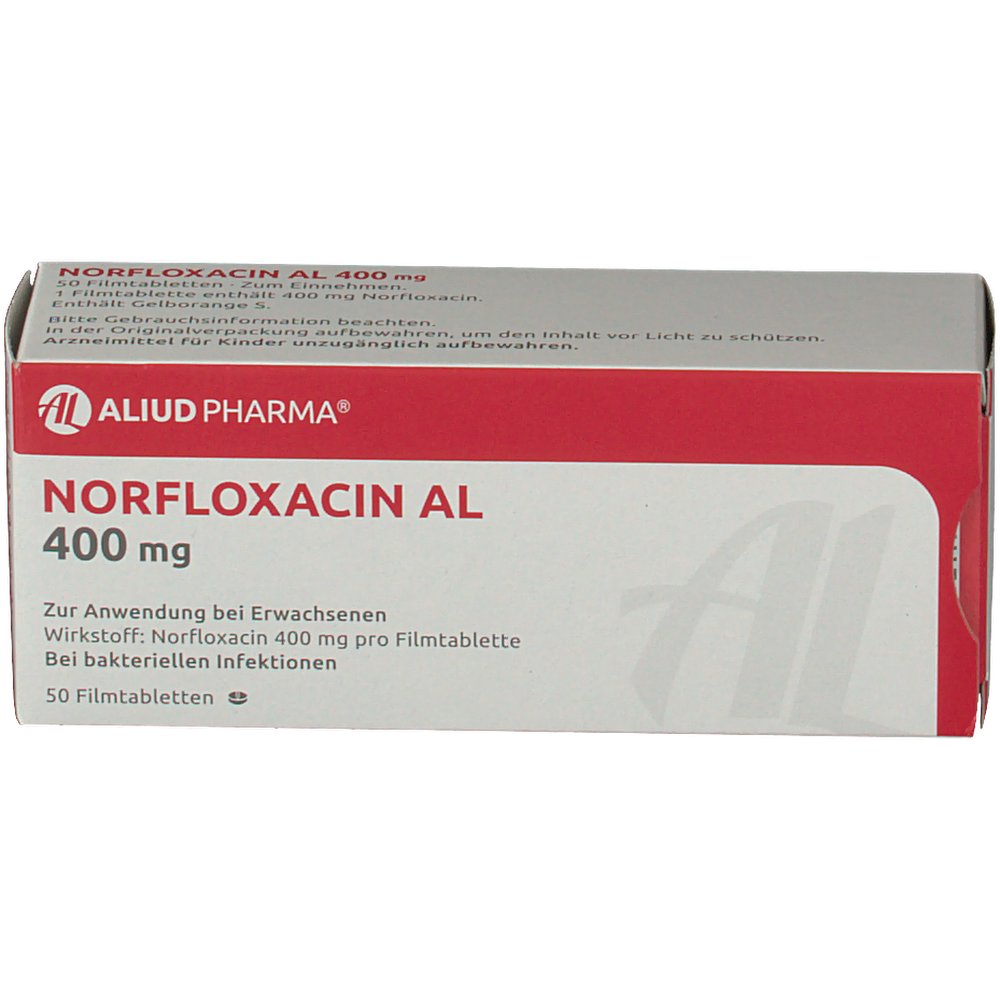 Noroxin Norfloxacina 400 Mg
