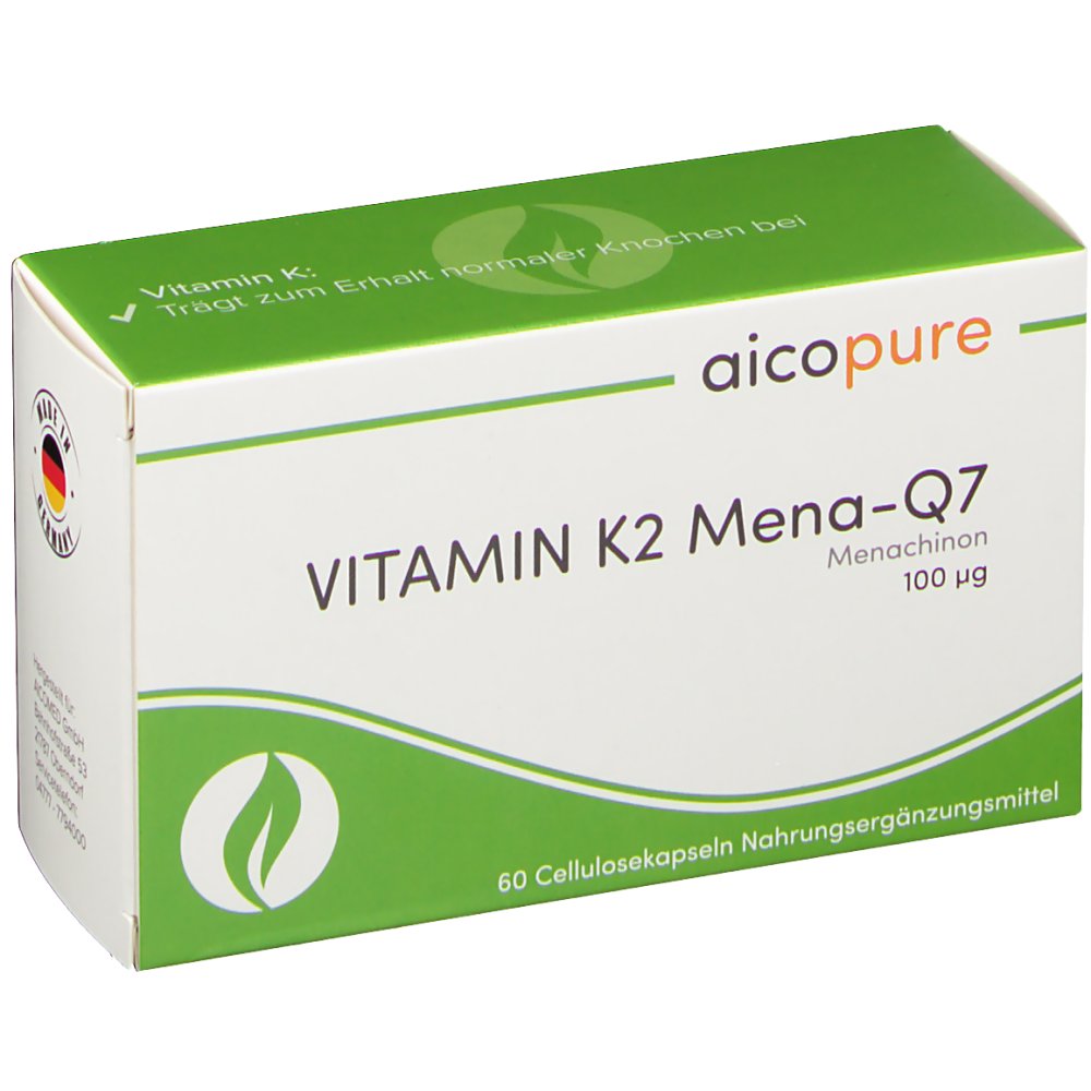 VITAMIN K2 MenaQ7 aicopure 100 µg