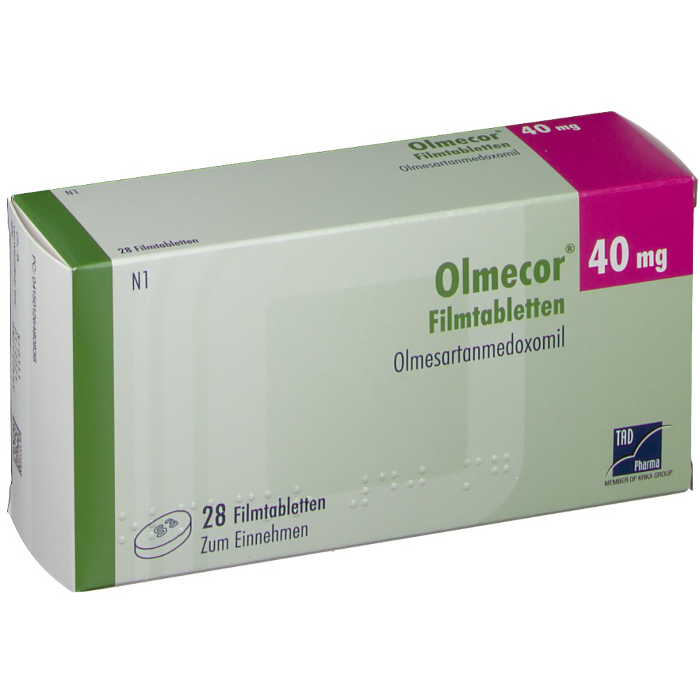 Olmecor 40 Mg Filmtabletten Shop Apotheke Com