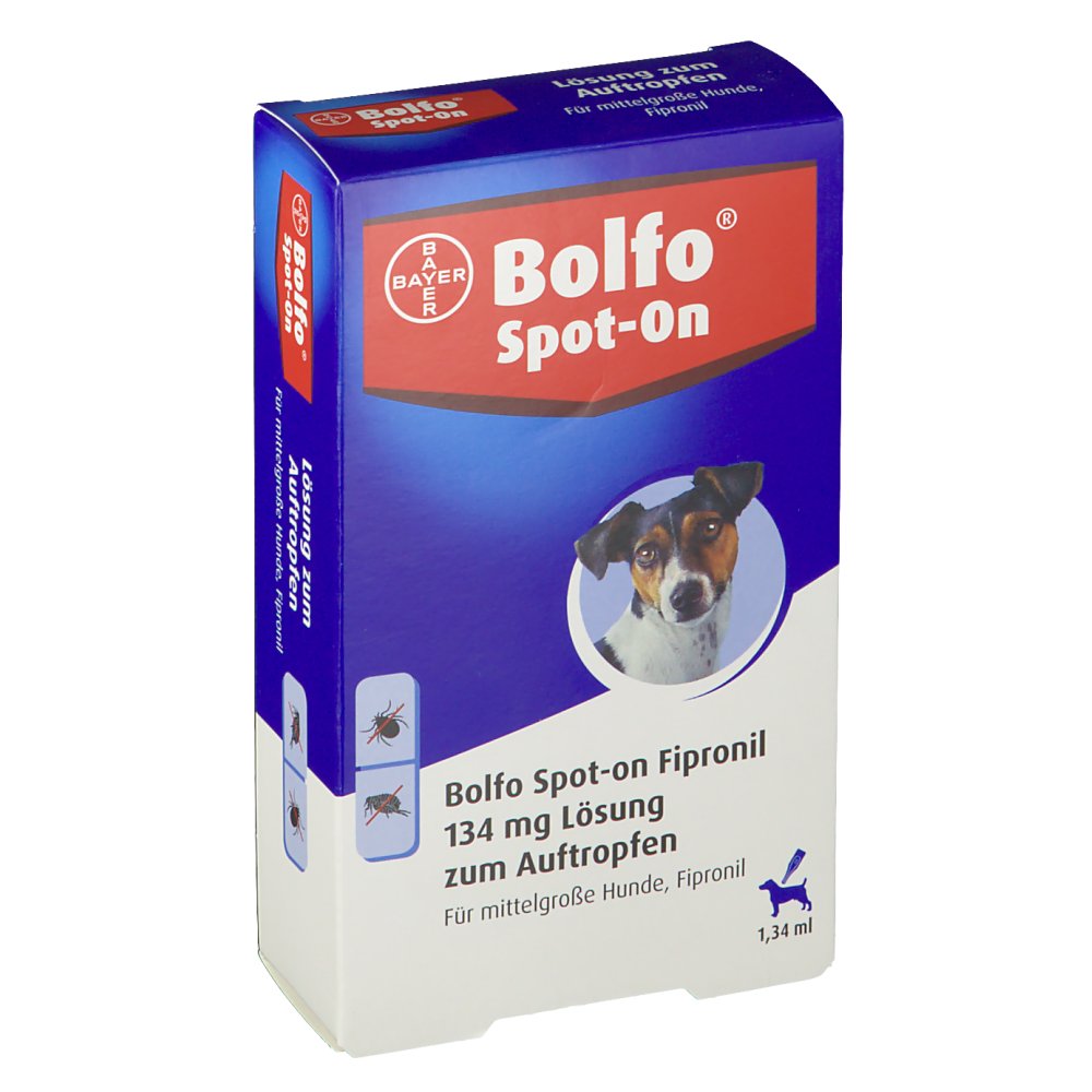 Bolfo® Spoton für mittelgroße Hunde bis 20 kg