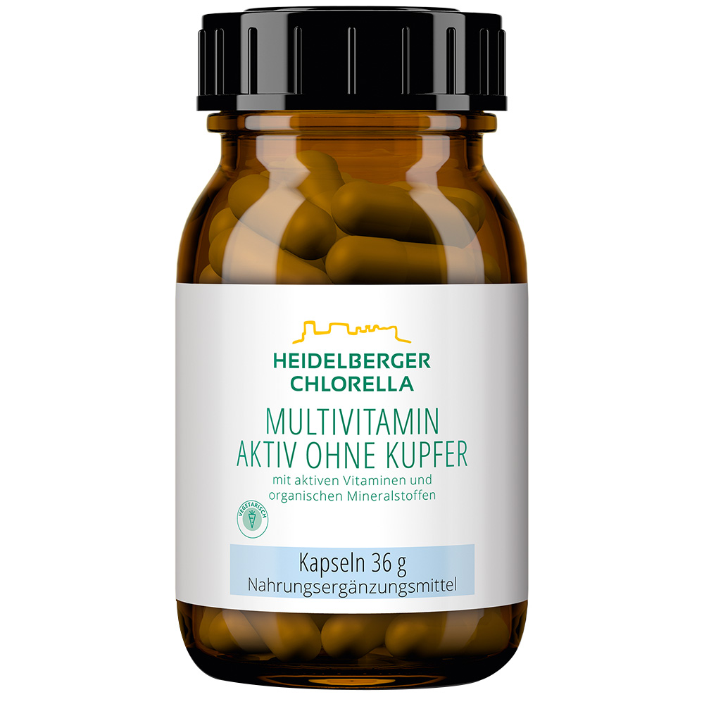 Heidelberger Chlorella® Multivitamin Aktiv ohne Kupfer