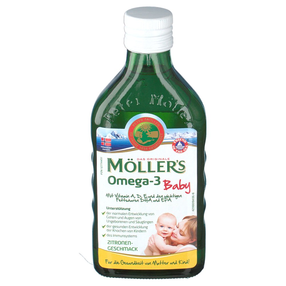MÖLLER´S Omega3 Baby Zitronengeschmack