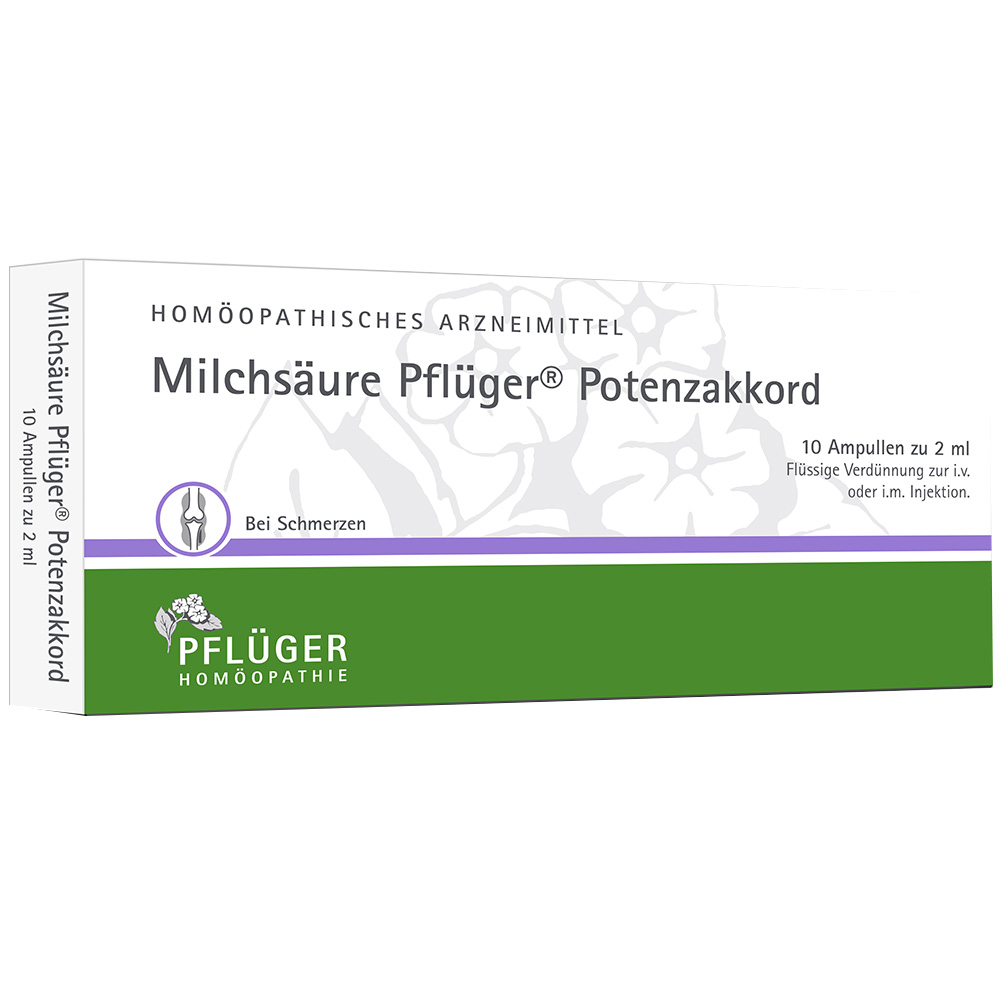 Milchsäure Pflüger® Potenzakkord