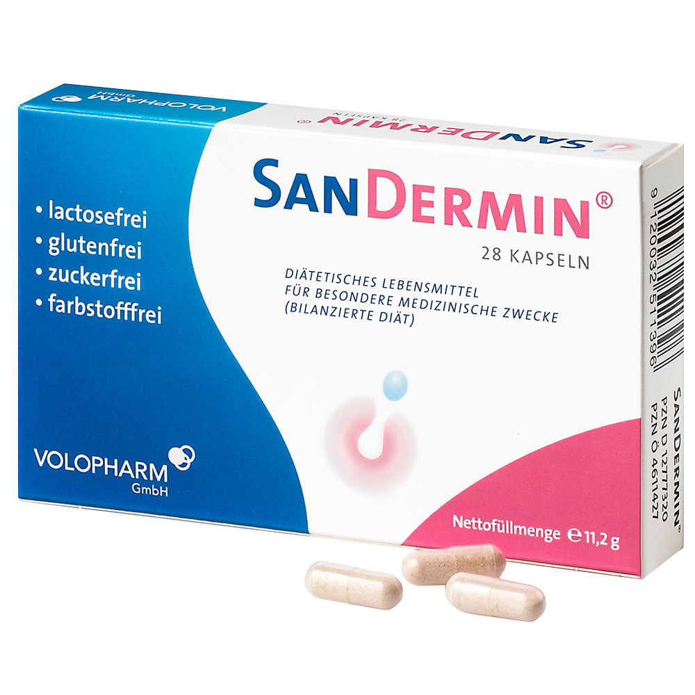 SanDermin® (28 St) - Kapseln - Volopharm GmbH Deutschland SanDermin® (28 St) - Kapseln - Volopharm GmbH Deutschland