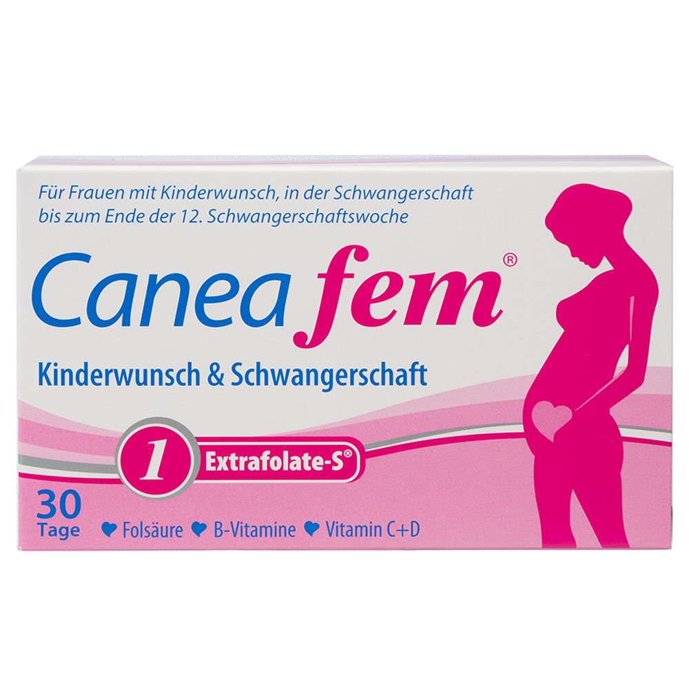 Caneafem 1 Extrafolate-S Kapseln Kinderwunsch & Schwangerschaft