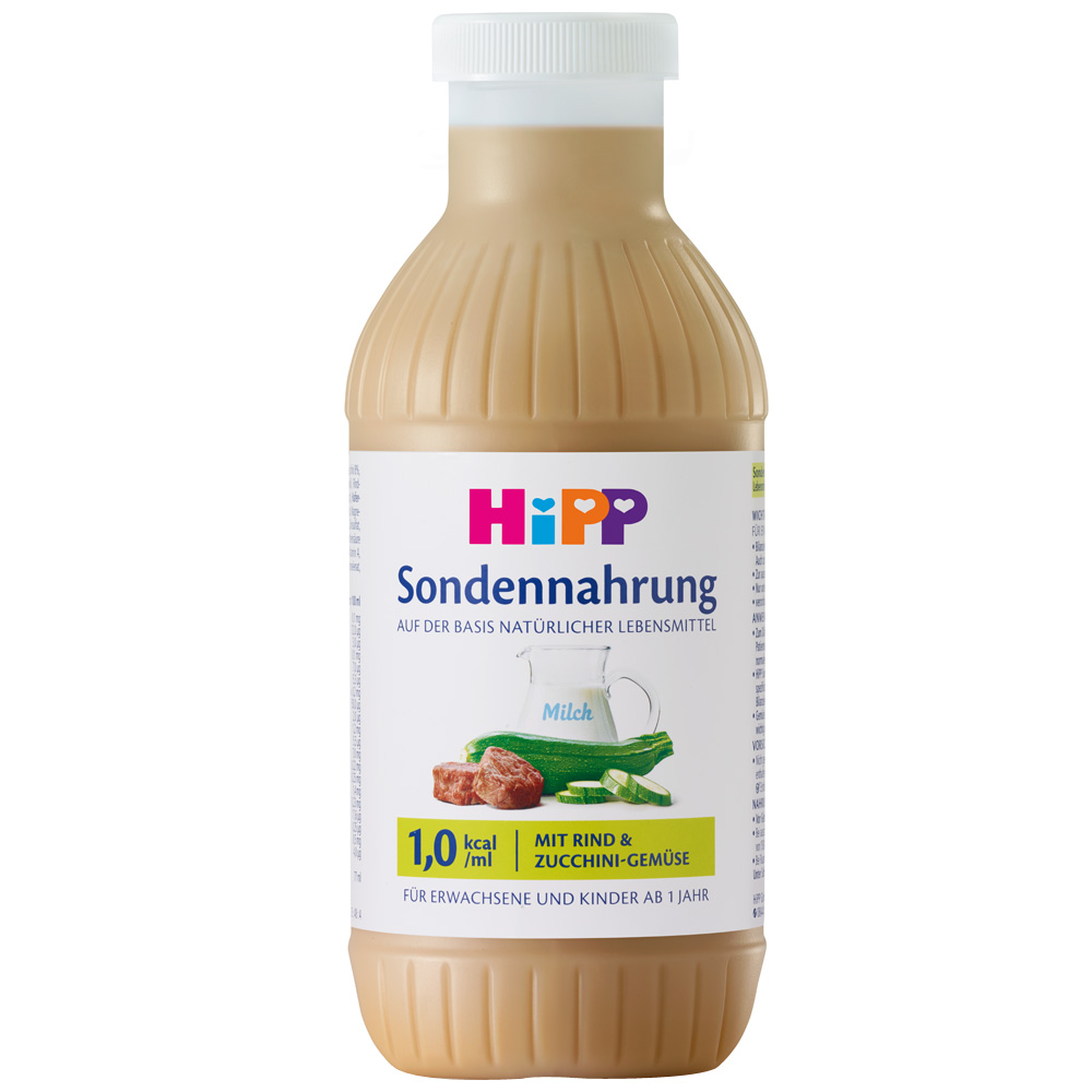 HiPP Sondennahrung Rind & Zuccini-Gemüse