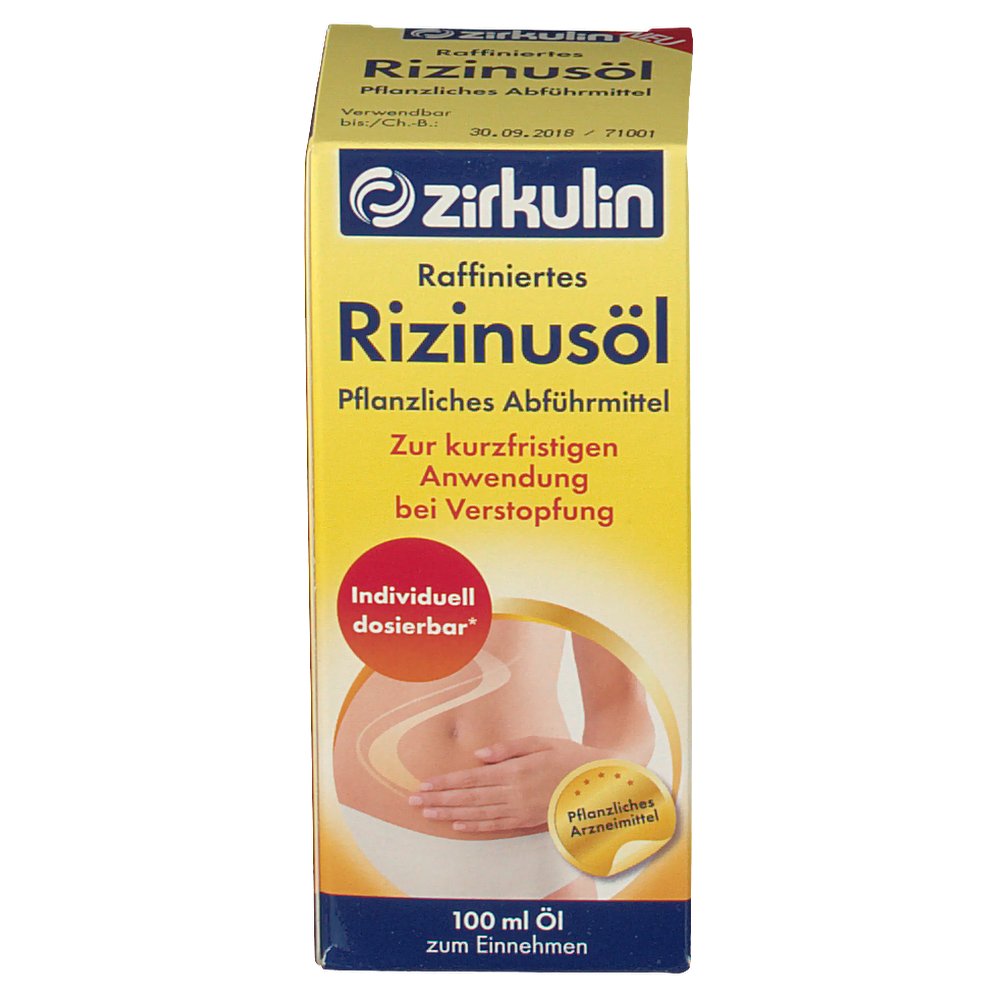 rizinusöl bei verstopfung
