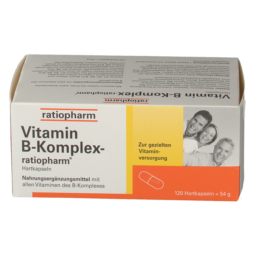 Vitamin B-Komplex-ratiopharm® Kapseln - Shop-apotheke.com