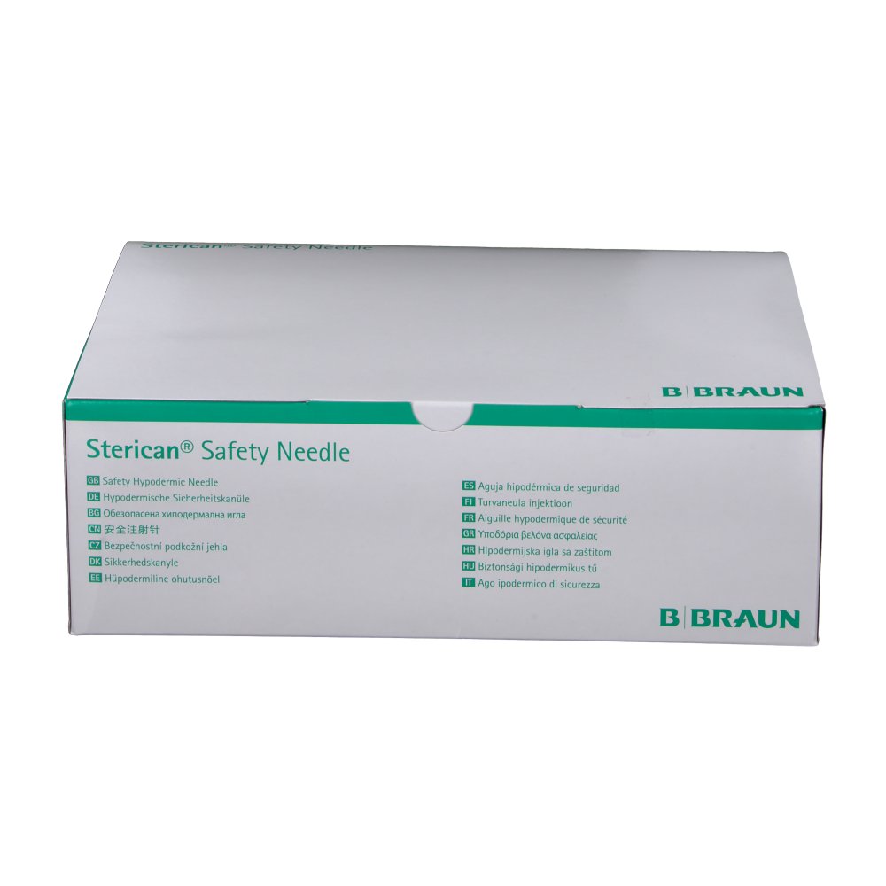 Sterican® Safety Kanülen 19 G x 1/2 1,1 x 40 mm EU (100 St) - Kanüle - B. Braun Melsungen AG Sterican® Safety Kanülen 19 G x 1/2 1,1 x 40 mm EU (100 St) - Kanüle - B. Braun Melsungen AG