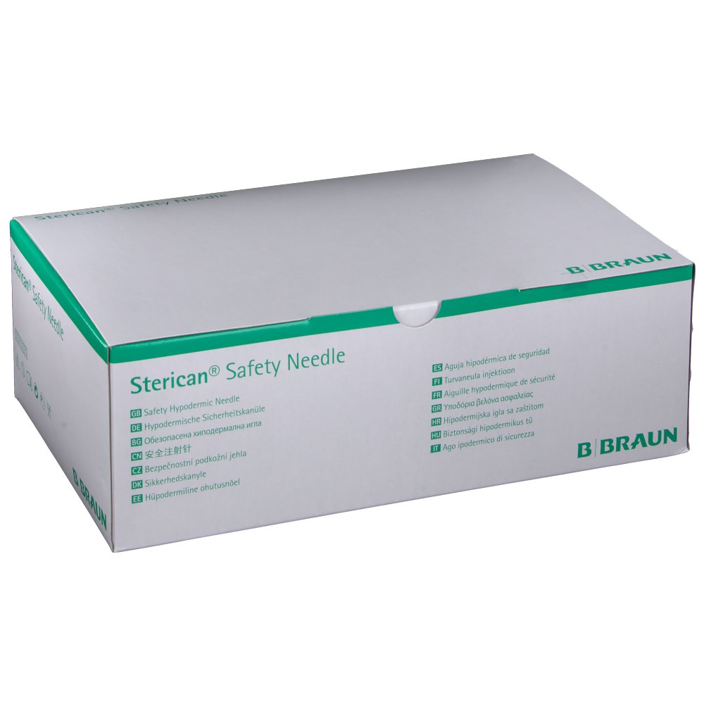 Sterican® Safety Kanülen 18 G x 1/2 1,2 x 40 mm EU (100 St) - Kanüle - B. Braun Melsungen AG Sterican® Safety Kanülen 18 G x 1/2 1,2 x 40 mm EU (100 St) - Kanüle - B. Braun Melsungen AG