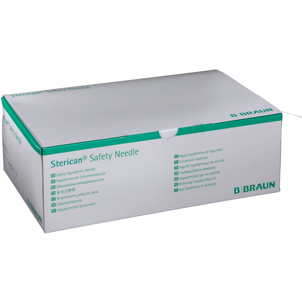 Sterican® Safety Kanülen 21 G x 1/2 0,8 x 40 mm EU (100 St) - Kanüle - B. Braun Melsungen AG Sterican® Safety Kanülen 21 G x 1/2 0,8 x 40 mm EU (100 St) - Kanüle - B. Braun Melsungen AG
