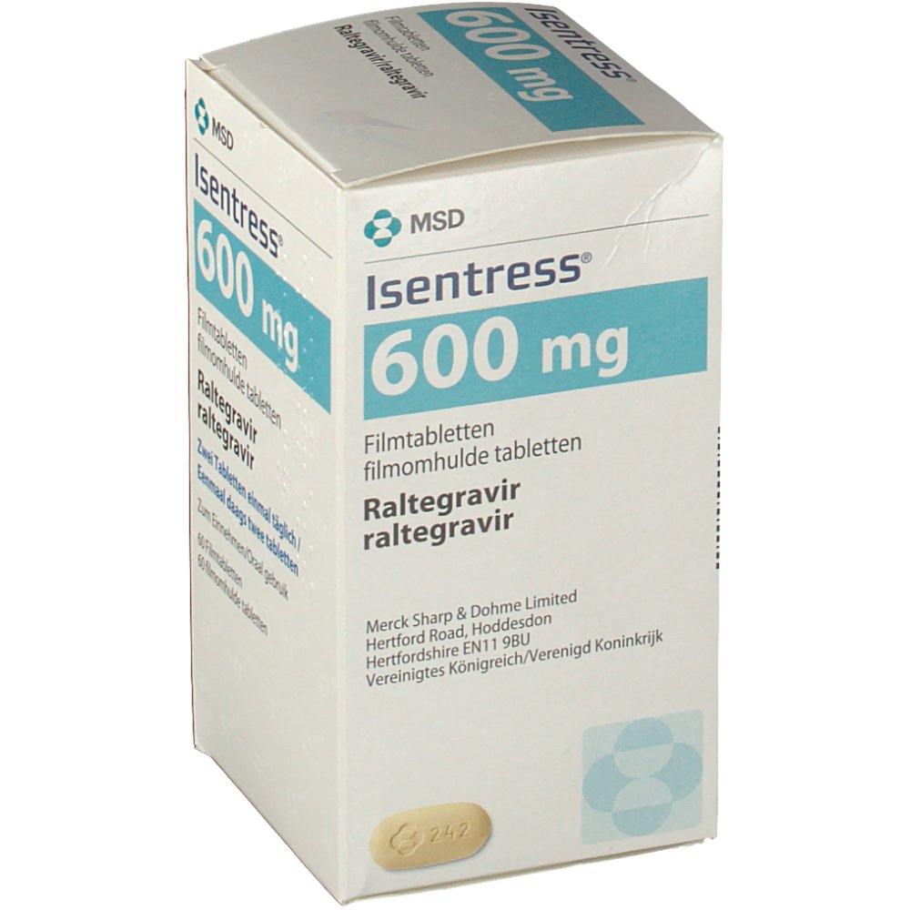 ISENTRESS 600 mg Filmtabletten