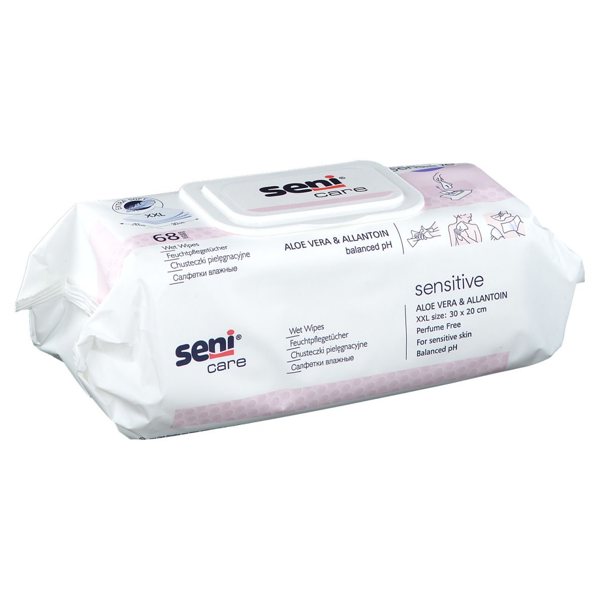 SENi Care Sensitive Feuchtpflegetücher