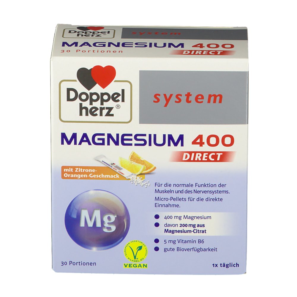 Doppelherz® Magnesium 400 Direct - Shop-apotheke.com