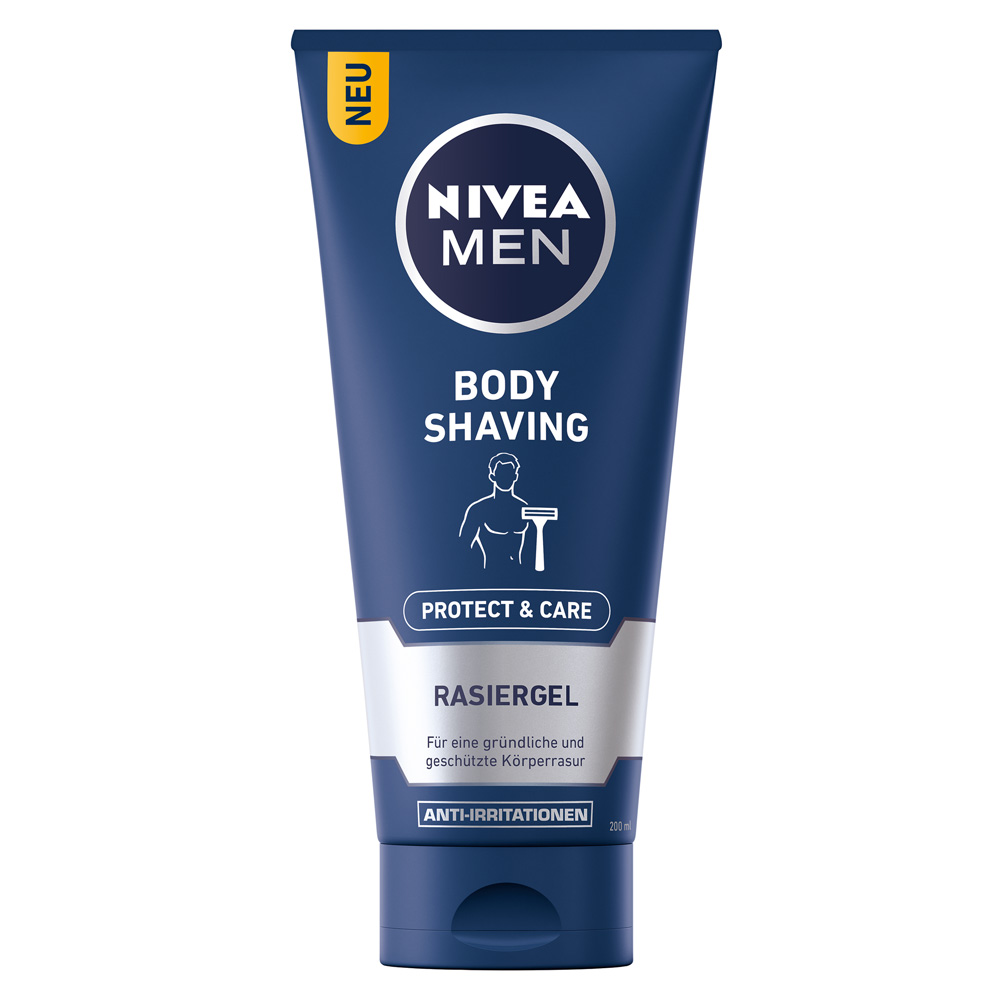 Nivea® MEN Protect & Care Body Rasiergel (200 ml) - Gel - Beiersdorf AG/GB Deutschland Vertrieb Nivea® MEN Protect & Care Body Rasiergel (200 ml) - Gel - Beiersdorf AG/GB Deutschland Vertrieb