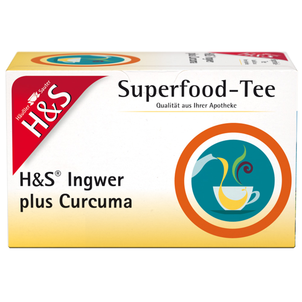 H&S Superfood-Tee Ingwer plus Curcuma