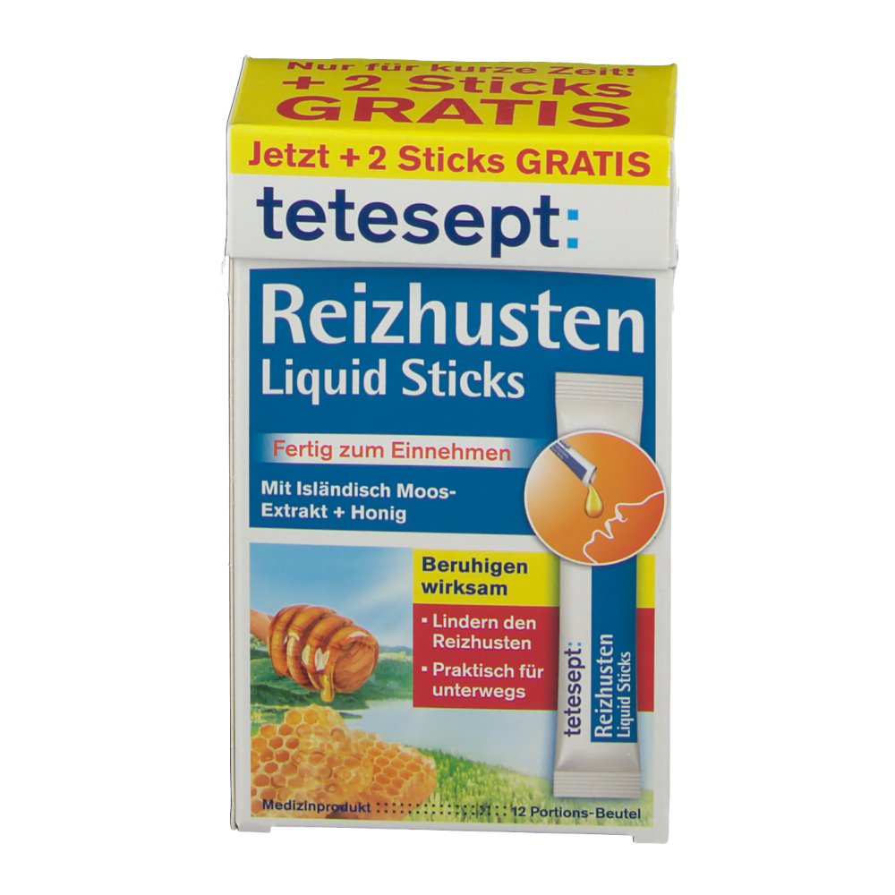 tetesept® Reizhusten Liquid Sticks - shop-apotheke.com