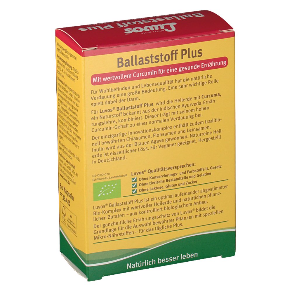 Luvos® Heilerde BIO Ballaststoff Plus