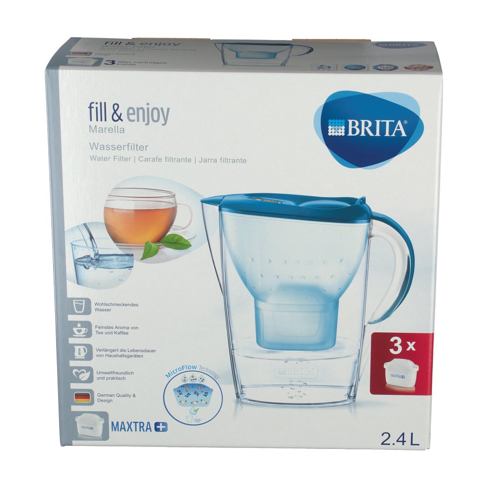 Brita® fill & enjoy Wasserfilter Marella blau