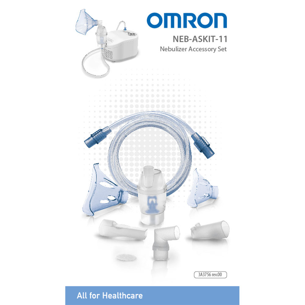 Omron Compact Vernebler-Set Kind+Erwachsene