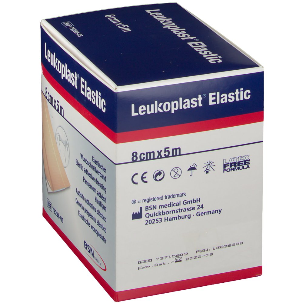 Leukoplast® Elastic Pflaster 8 cm x 5 m Rolle